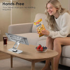 Gorablix Tablet Stand for Desk, 360° Swivel for iPad Holder, Aluminum - Image 8