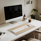 Jotsome Leather Desk Pad Mat, Non-Slip Desk Blotter Pad - Image 4