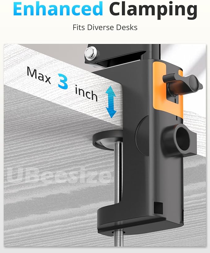 UBeesize Overhead Phone Mount, Flexible Webcam Arm - Image 4
