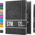 Bullet Dotted Journal Dot Grid Notebook | A5 Daily Journaling Notebooks by ScribblesThatMatter