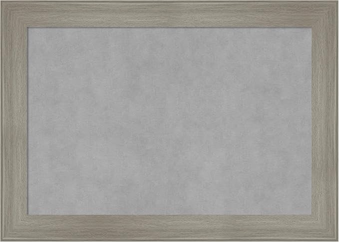 Amanti Art Grey Framed Magnetic Board 20x28 Medium Vision Board by AmantiArt