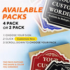 CustomDecor Outdoor Metal Signs - Image 4