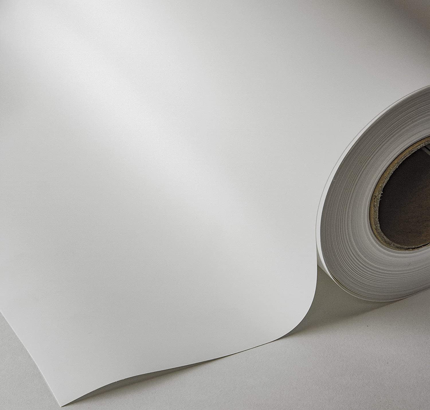 RCdepot1-1 x 36 inch x 100 ft Matte Polypropylene Banner roll (self adhesive) film poly Vinyl Waterproof, Tear Resistant, 2 inch core, Wide Format Inkjet print poster signs pvc