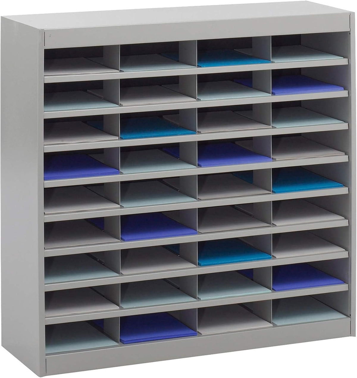 Safco E-Z Stor Literature Organizer, 36 Compartments, Office and Classroom Co...