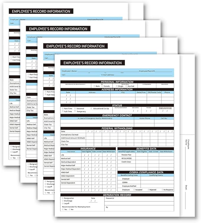 FENTASY Employee Record Folders - Image 3