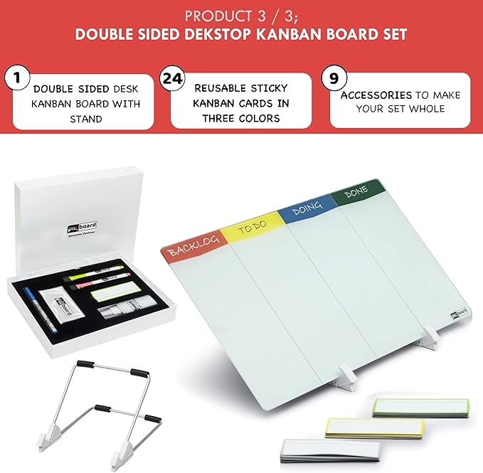 pmxboard Project Management Board Set, Combo Set XXL. Agile Project Management - Image 5