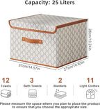 Tuza 4 Pack Fabric Storage Bins - Image 2