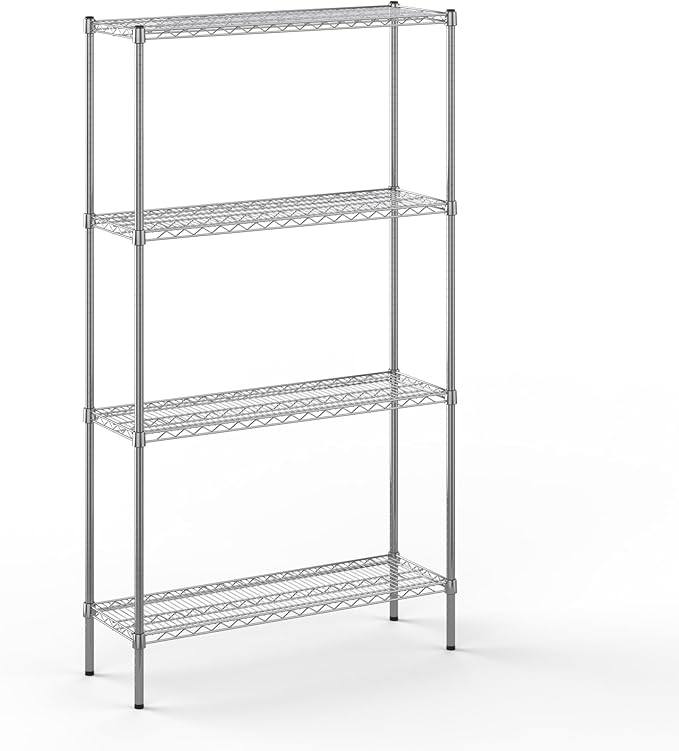 Regal Altair 14" Deep x 42" Wide x 74" Height Wire Shelving Kit | 4-Tier | NSF by Regal+Altair