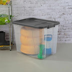 Sterilite 12-Pack Modular Stacker Box, Durable Clear Plastic Storage Bins - Image 3