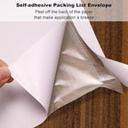 Coopaty 4.5" x 5.5" Packing List Envelope, Shipping Label Pouch - Image 3