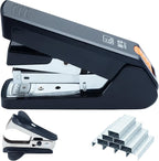 M&G Effortless Stapler 50 Sheet Capacity One-Touch Stapling, Heavy Duty Desktop by MG