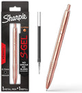 Sharpie S-Gel Gel Pen, Copper Metal Body, Medium Point, Includes 1 Pen and 1 by Sharpie