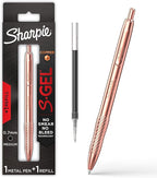 Sharpie S-Gel Gel Pen, Copper Metal Body, Medium Point, Includes 1 Pen and 1 by Sharpie
