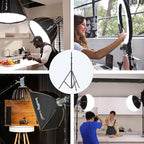 SMALLRIG Photography Light Stand 110"/9.2ft/280cm, Air-Cushioned Aluminum Photo - Image 9
