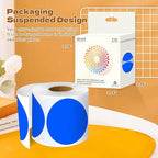 3 Inch Round Color Coding Labels - Image 3