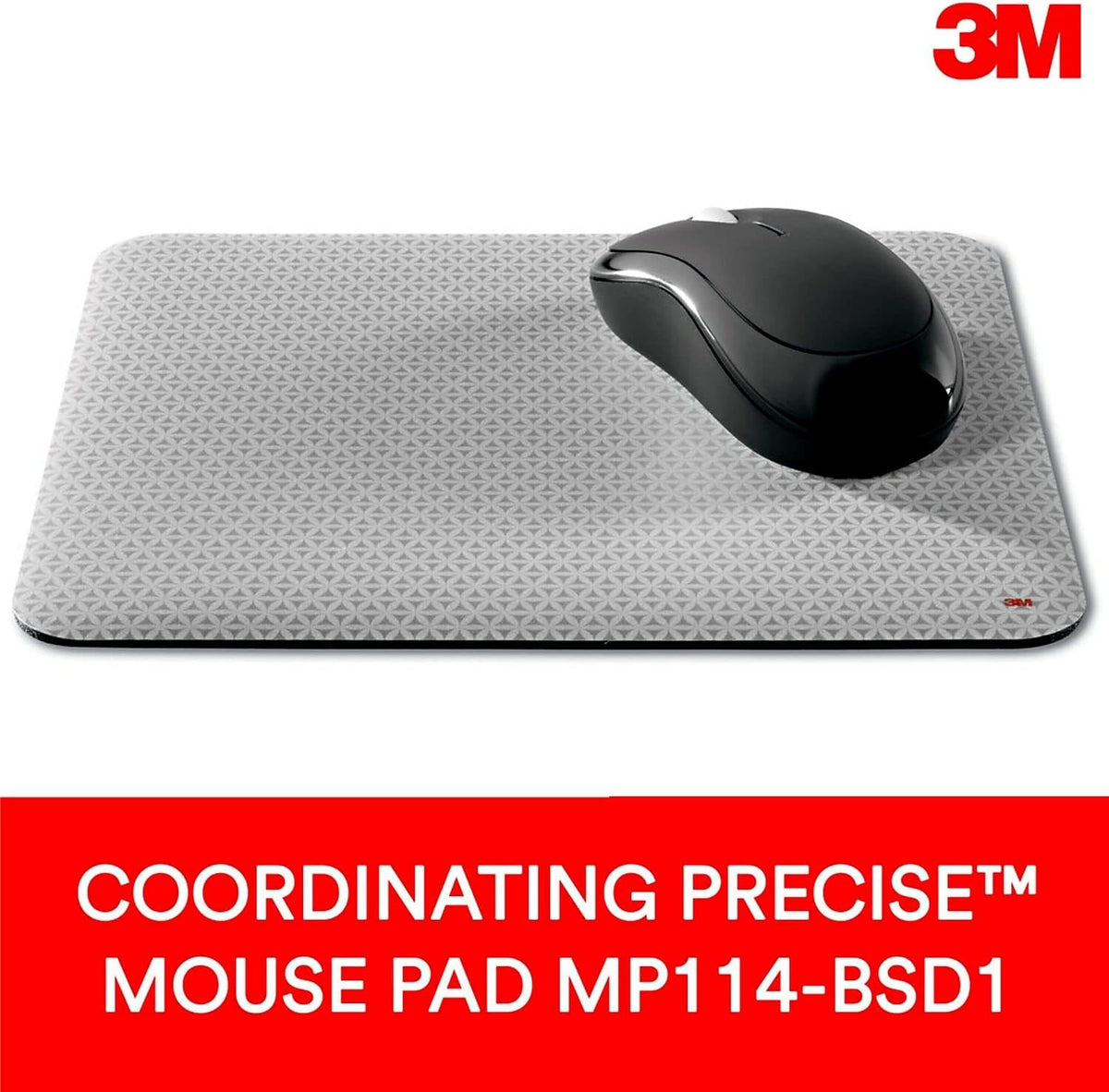 3M WR340LE Gel Thin Wrist Rest, Extended Length, Black Leatherette