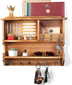 Mutsault Key Holder for Wall, Mail and Key Holder for Home Decor, Key and Mail - Image 2
