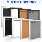 SWANCROWN Outdoor Bulletin Board Weatherproof 36x24in, Enclosed Bulletin Board - Image 5