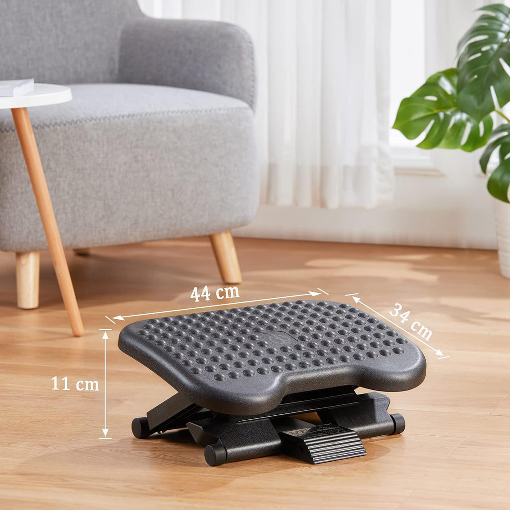 huanuo adjustable foot rest for under desk with, package contents