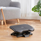 huanuo adjustable foot rest for under desk with, package contents