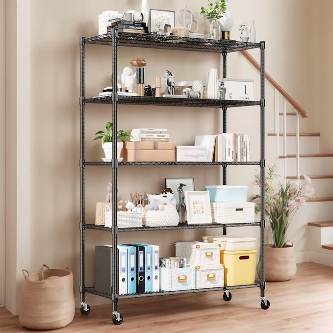 Himimi Storage Shelves 60"W Wire Shelving - Image 2