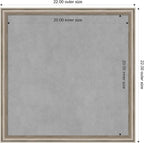 Amanti Art Silver Framed Magnetic Board 22x22 Medium Vision Board - Image 3