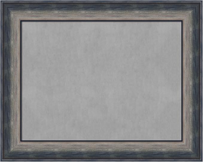 Amanti Art Silver Framed Magnetic Board 24x30 Medium Vision Board by AmantiArt