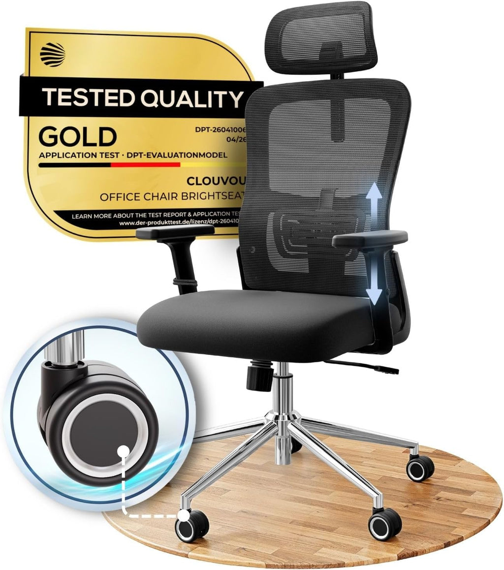 ergonomic office chair comfy [#1 in tests], main product view