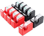 Lichamp 10 Pack Office Desktop Tape Dispenser Includes 10 Rolls of 1 Inch Core by Lichamp