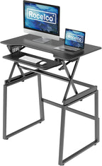 Rocelco 40" Large Height Adjustable Standing Desk - Image 2