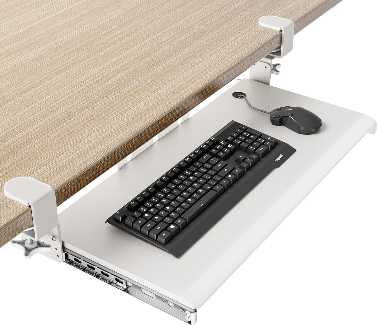 AX WABER Keyboard Tray Under Desk Pull Out