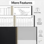 SUNEE 2026 Appointment Book, Quarter-Hourly, Weekly & Monthly - Image 6