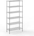 Regal Altair 18" Deep x 42" Wide x 86" Height Wire Shelving Kit | 6-Tier | NSF