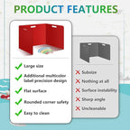 24Pack Desk Dividers for Students 14 × 17.5 × 14 Inch Plastic Durable and - Image 4