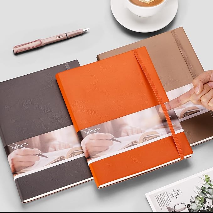 EMSHOI Dotted Journal Bullet Notebook, 192 Numbered Pages B5 Large Dot Grid - Image 7