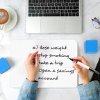 Dry Erase LapBoards, PANDRI 12 Pack Double Sided 12.5 x 9 Inch Whiteboards - Image 6