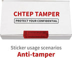 ChtepTamper 100 Pieces Total Transfer Tamper-Evident Stickers Security Labels - Image 6