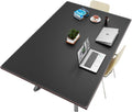 CENNBIE HUGE180 70.8" x 47" Black Leather Desk Mat