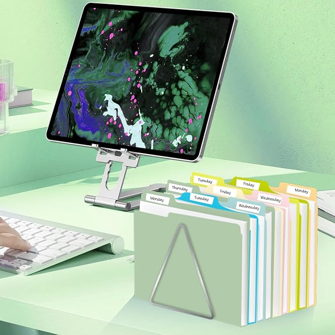 File Folder, RAZCC 150 Pack Colored File Folders, 1/3 Cut Tab File Folder - Image 8
