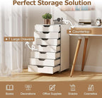 Giantex Drawers Cabinet Mobile Lateral Filing Organizer - Image 4