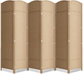 Cocosica 6 Panel Room Divider, 6Ft Folding Privacy Screen, Tall by cocosica