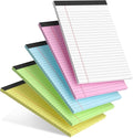 5pcs Small Note Pads 5x8 Notebook College Ruled Legal Pads Color Notepads 5 by Unknown