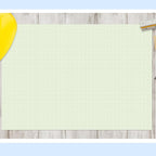 Fuyoooo 25 Sheet Graph Paper Pad 24" x 36" Large Graph 1" and 1/4" Ruled Grid - Image 7