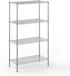 Regal Altair 21" Deep x 42" Wide x 74" Height Wire Shelving Kit | 4-Tier | NSF