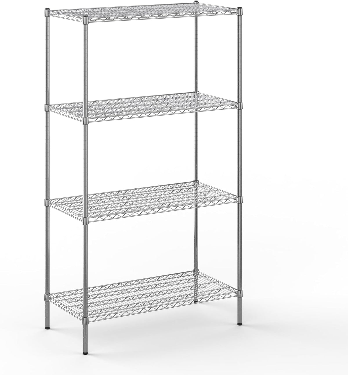 Regal Altair 21" Deep x 42" Wide x 74" Height Wire Shelving Kit | 4-Tier | NSF