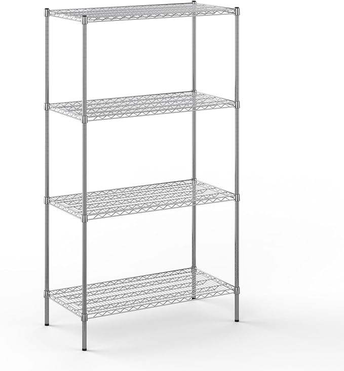Regal Altair 21" Deep x 42" Wide x 74" Height Wire Shelving Kit | 4-Tier | NSF by Regal+Altair