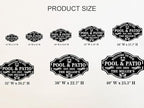 Personalized Name Metal Pool Sign, Patio Signs - Image 6