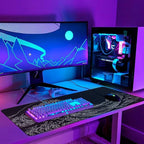 iCasso Mousepad, Gaming Mouse Pad, XXL Large Desk Mat, Big Rubber Base Mouse Mat - Image 6