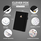 Clever Fox Planner 2nd Edition – Colorful Weekly & Monthly Goal Planner - Image 2