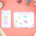 Weekly Planner Notepad Tear Off Set of 2 Weekly Calendar Pad 52 Undated To Do - Image 3